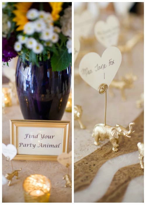 5 Ways to Save Money on your Wedding. Find your Party Animal Escort card holders