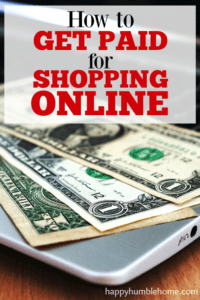 How to Get Paid for Shopping Online- Wow! I got a check in the mail for doing my regular online shopping! You have to try this!