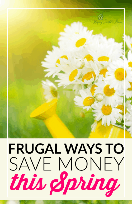Frugal Ways to Save Money this Spring - WOW! So many money saving ideas that I had not even thought of! I've already saved $312 by doing the last one!!