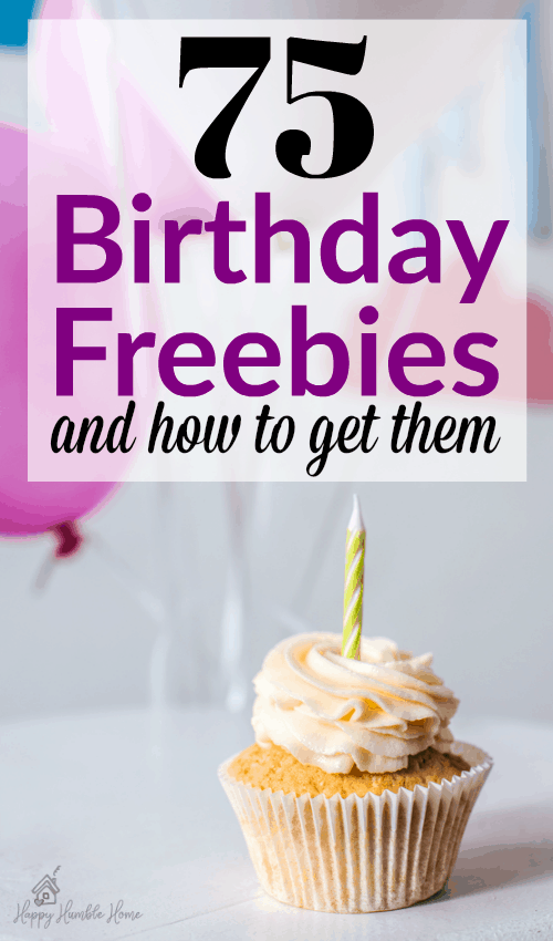 The Ultimate Guide to Birthday Freebies