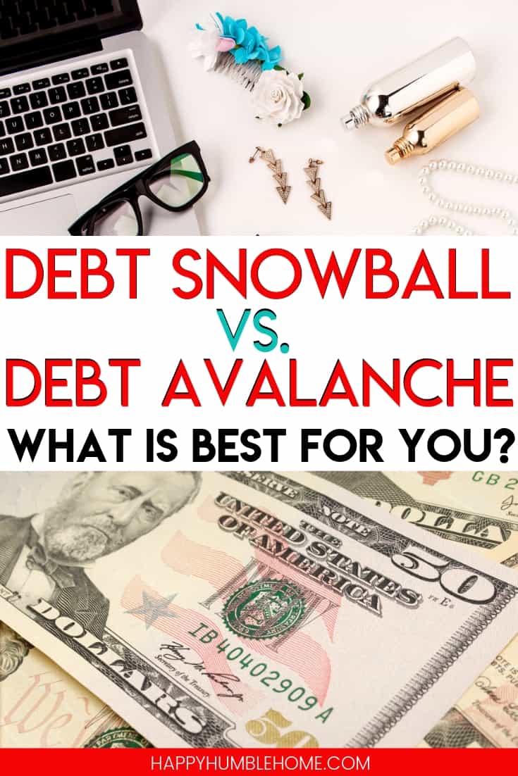 Debt Snowball vs. Debt Avalanche - Are you wondering how to pay off debt with these strategies? Learn which one is right for you if you're drowning in credit card, student loan, car, or consumer debt. Free printable debt tracker included! Debt Snowball vs. Debt Avalanche - Are you wondering how to pay off debt with these strategies? Learn which one is right for you if you're drowning in credit card, student loan, car, or consumer debt. Free printable debt tracker included!