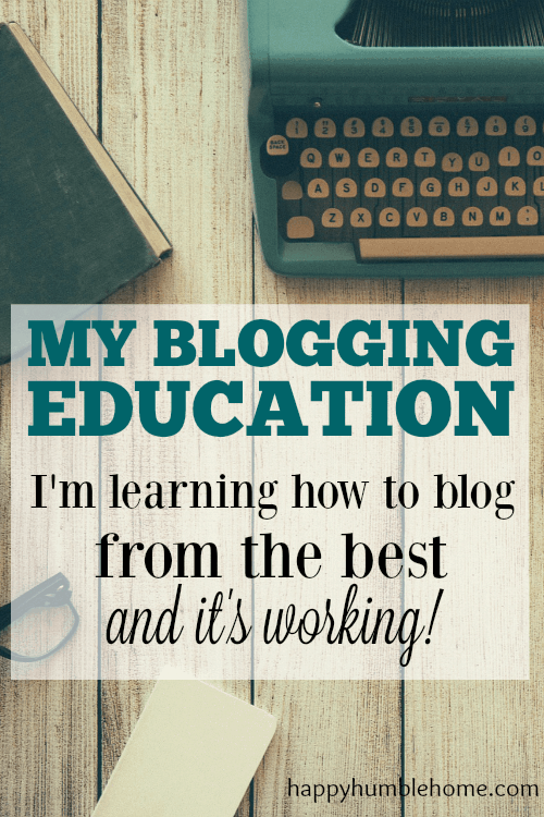 My Blogging Education: I'm learning how to blog from the best and it's working! This is exactly what I needed to take my blog to the next level. So much helpful information! Must read!
