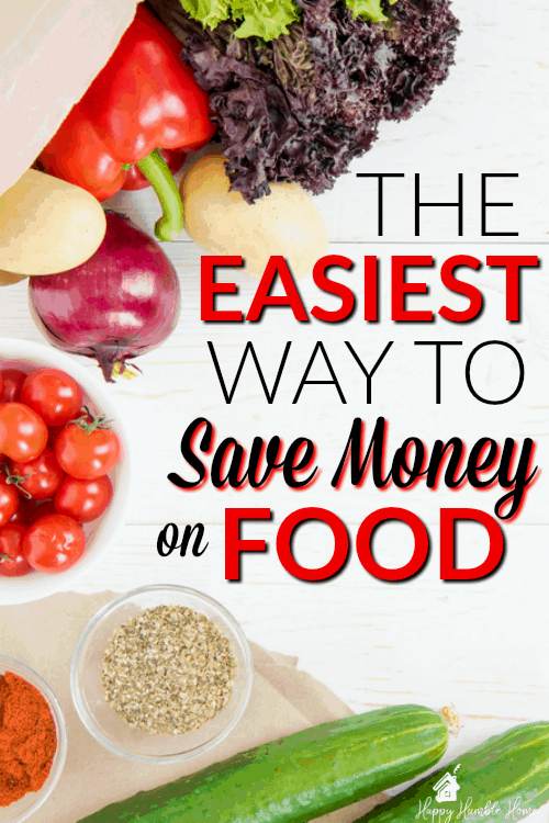The Easiest way to Save Money on Food - If you're paying way too much for food, you are probably making this big money mistake. Learn how to save money on food with this one simple swap. 