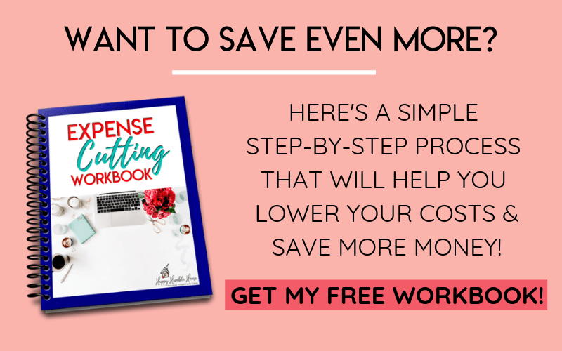 Free Expense Cutting Workbook