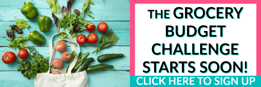 The Grocery Budget Challenge starts soon!