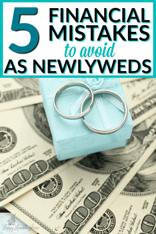 Financial Mistakes to Avoid as Newlyweds - Find out how to skip this missteps as newlyweds and build a stronger financial future. Find out how to handle money with your spouse as a newlywed
