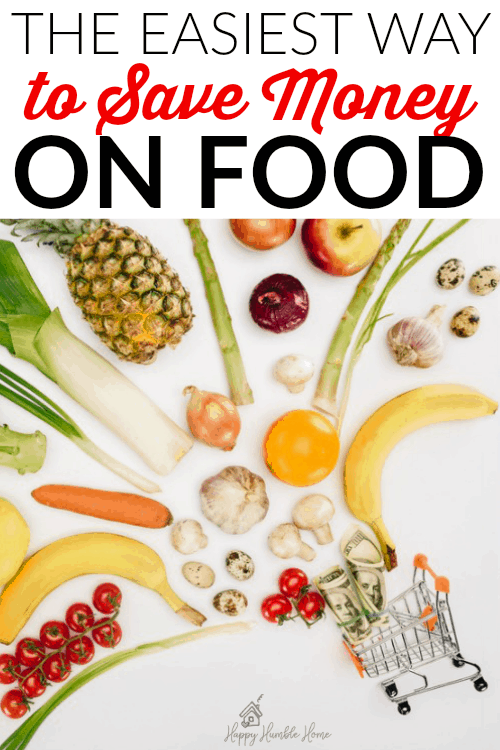 The Easiest way to Save Money on Food - Feeding your family doesn't have to be so expensive! Here's a really easy way to spend less money on your meals , and that means you can save more money!