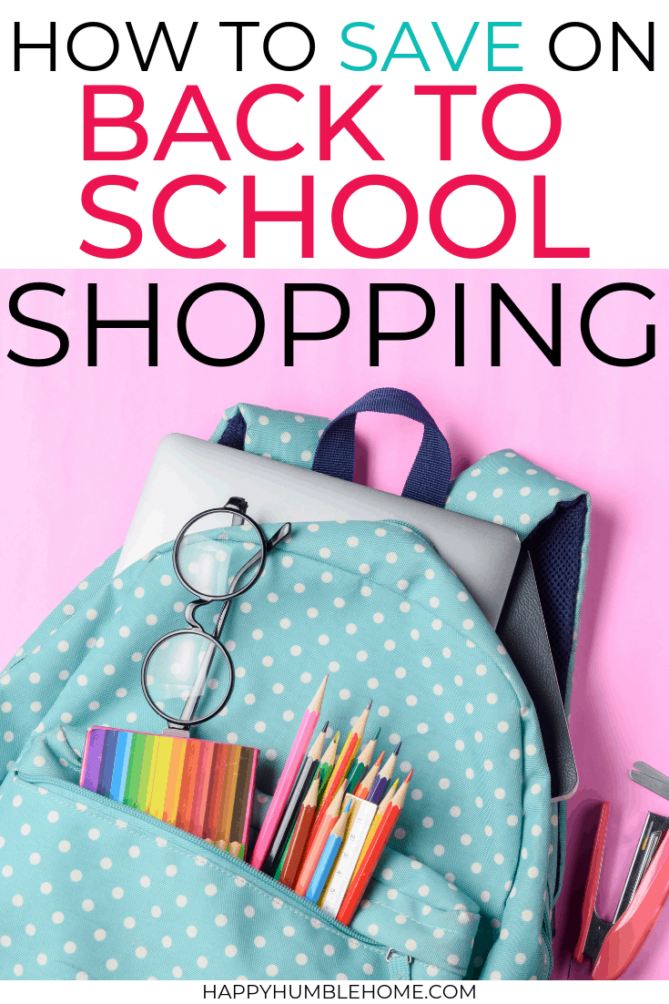How to Save Money on Back to School Shopping