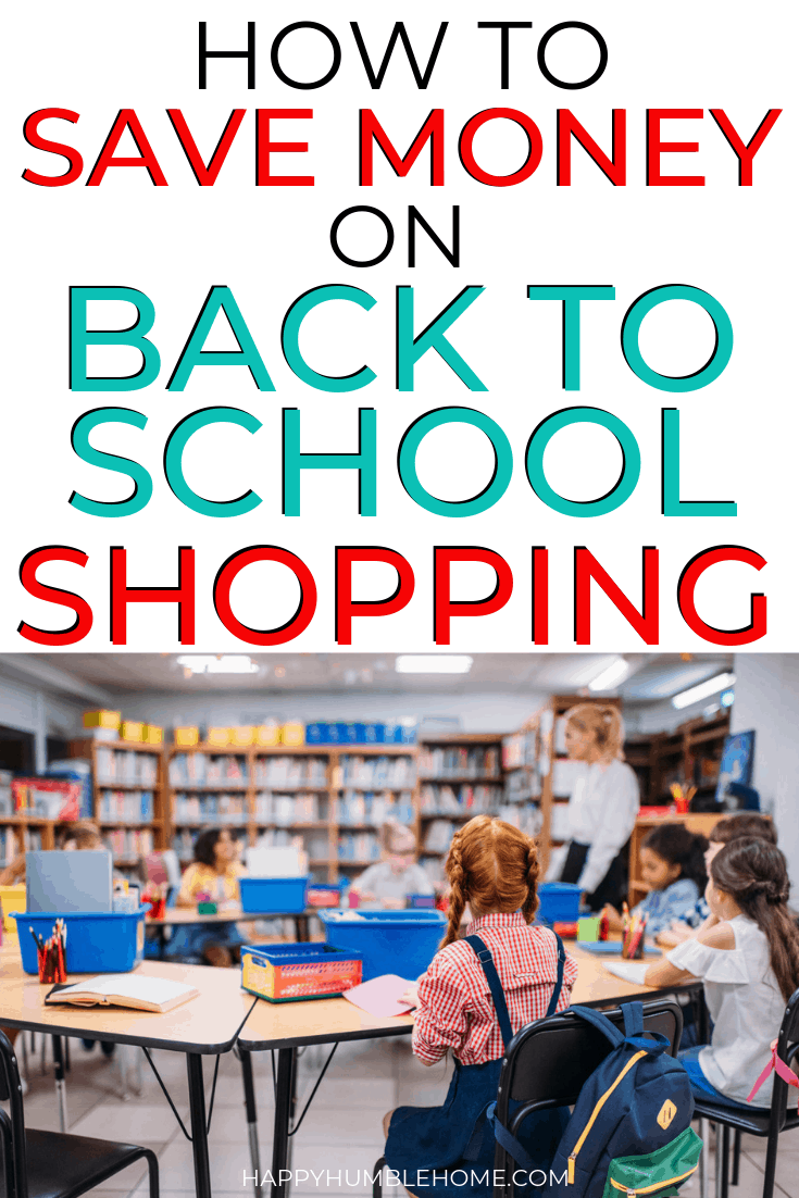 How to Save Money on Back to School Shopping