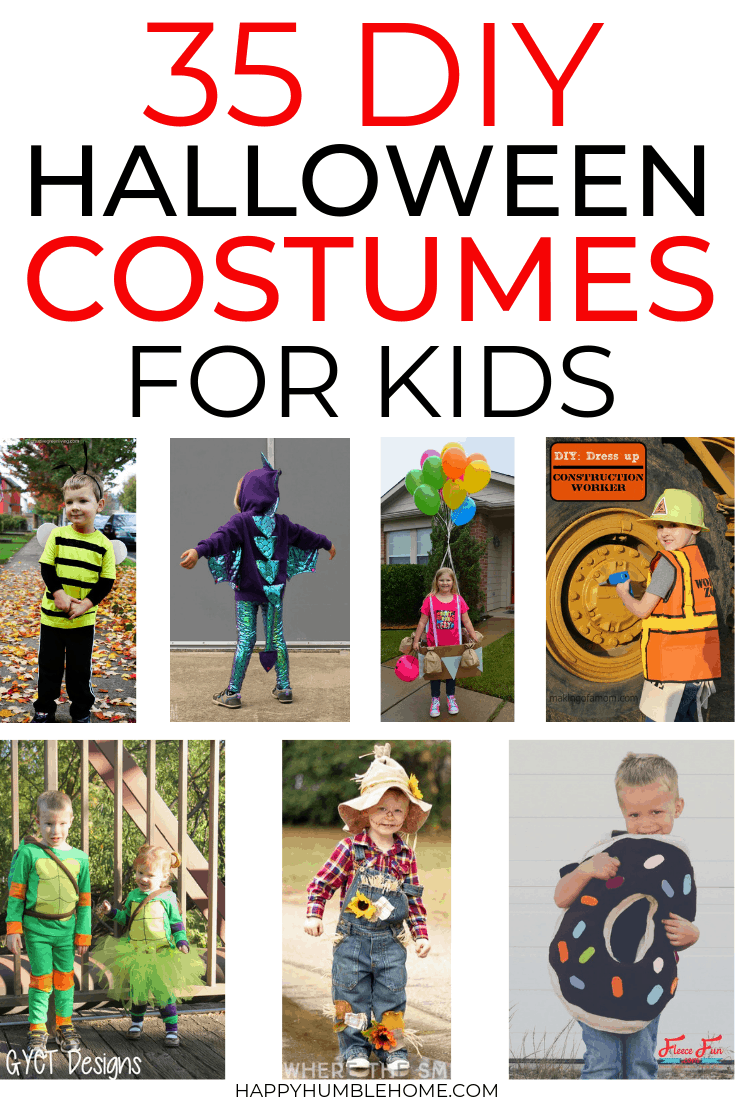 35 Easy DIY Halloween Costumes for Kids 35 Easy DIY Halloween Costumes for Kids