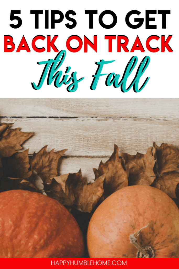5 Tips to get back on track this fall - Recover from summer spending and set your family up for a successful school year with these easy ideas. Save money, stick to your budget, and simplify your life. It's easier than you think! #money #savemoney #savingmoney #frugal #budget