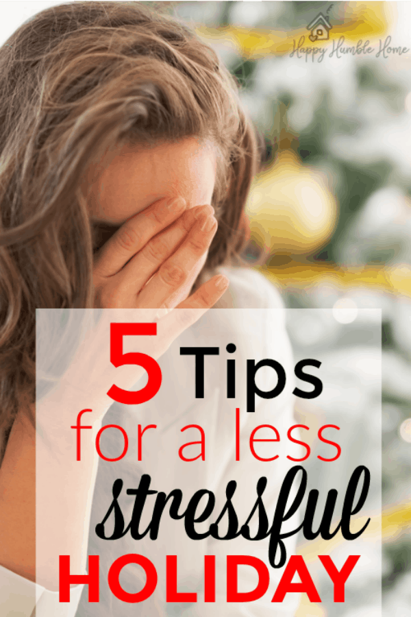 5 Tips for a Less Stressful Holiday - These 5 simple holiday hacks will help you enjoy Christmas this year without all the stress and worry that usually comes along with it. 5 Tips for a Less Stressful Holiday - These 5 simple holiday hacks will help you enjoy Christmas this year without all the stress and worry that usually comes along with it.
