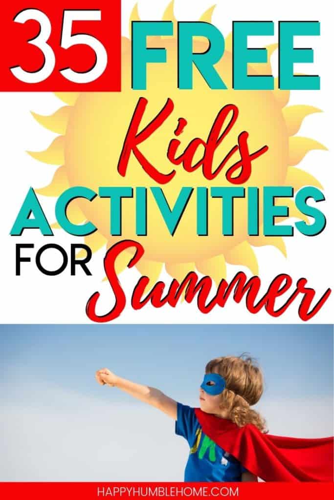 Free Summer Activities for Kids