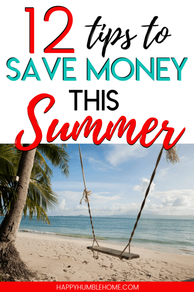 12 tips to save money this summer