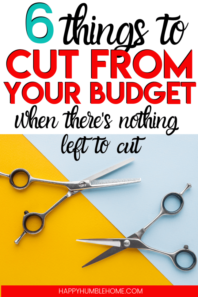 things to cut from your budget when there's nothing left to cut