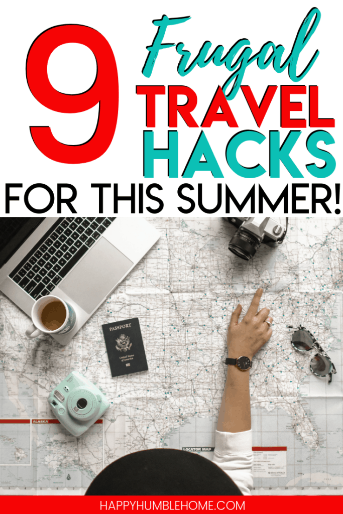 9 Frugal Travel Hacks for this summer - Learn simple ways to save money on your summer vacation! Whether you're taking a dream vacation cruise or a family road trip to New York, these life hacks are just what you need! If you wonder how everyone else travels for cheap, you'll find the answers you need in this post! Frugal Travel Tips for this summer