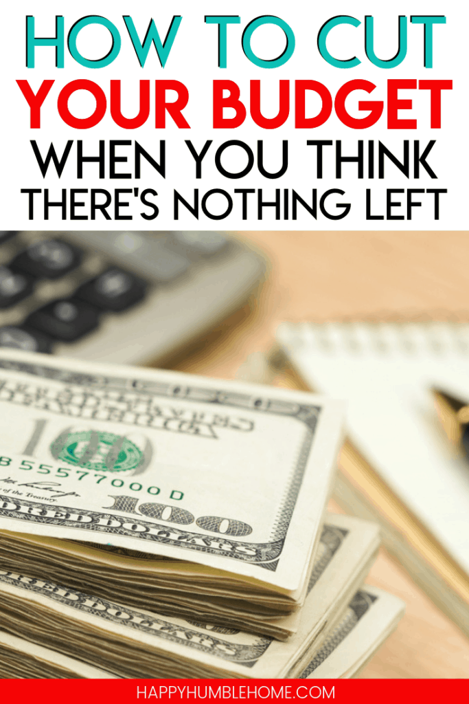 things to cut from your budget when there's nothing left to cut