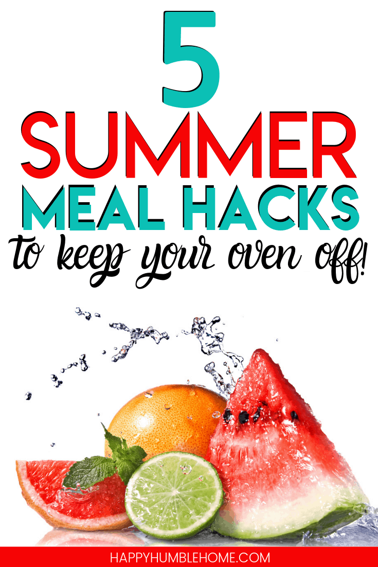 summer meal hacks