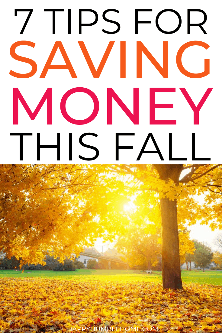 save money this autumn with these easy tips