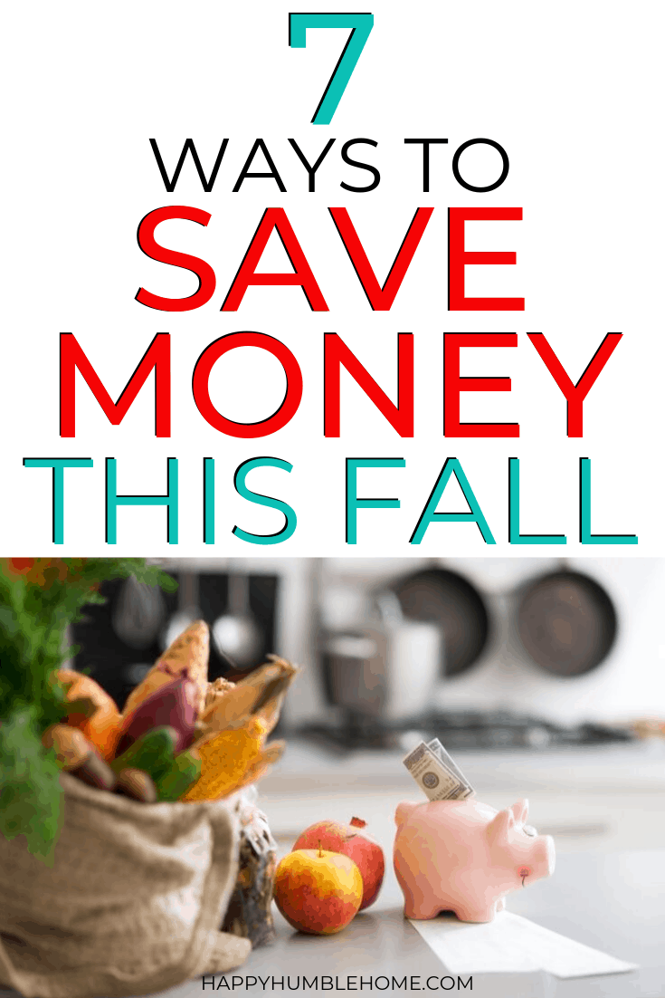7 Tips to Save Money this Autumn
